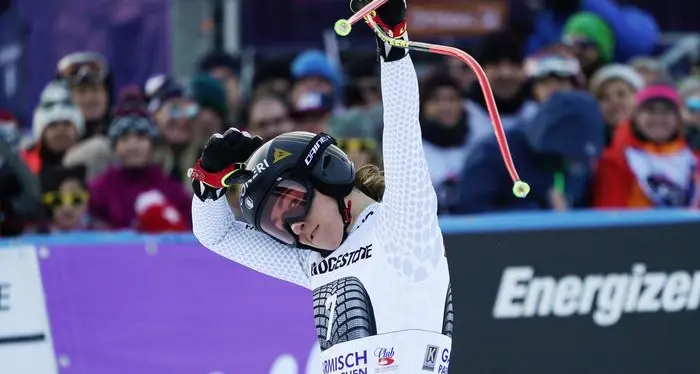 Goggia fa il bis, seconda anche in discesa di Garmisch