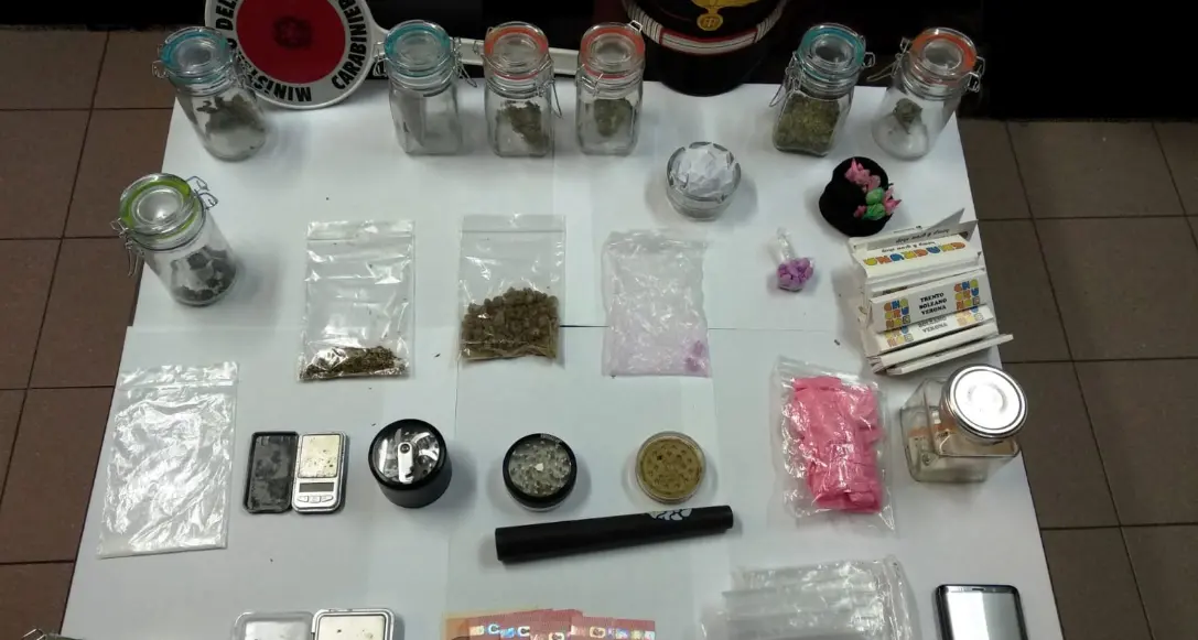 Droga in Val di Non: un arresto e una denuncia
