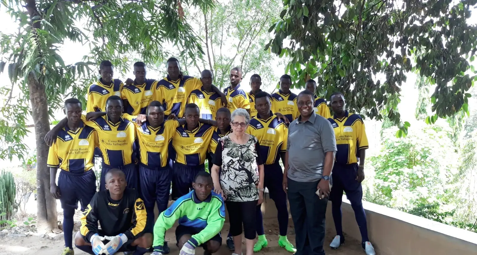 Calcio in Tanzania \"griffato\" Vallagarina