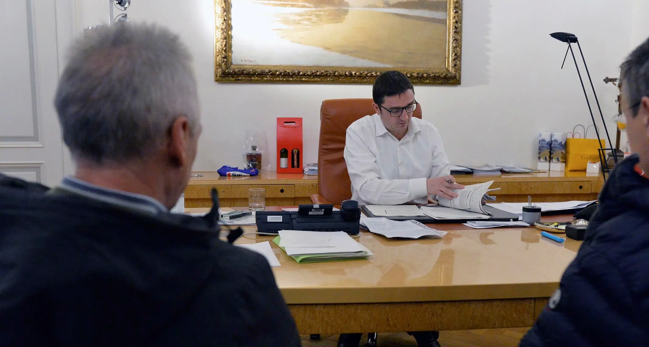 Fugatti incontra tutti i cittadini «È bello che il presidente ascolti»