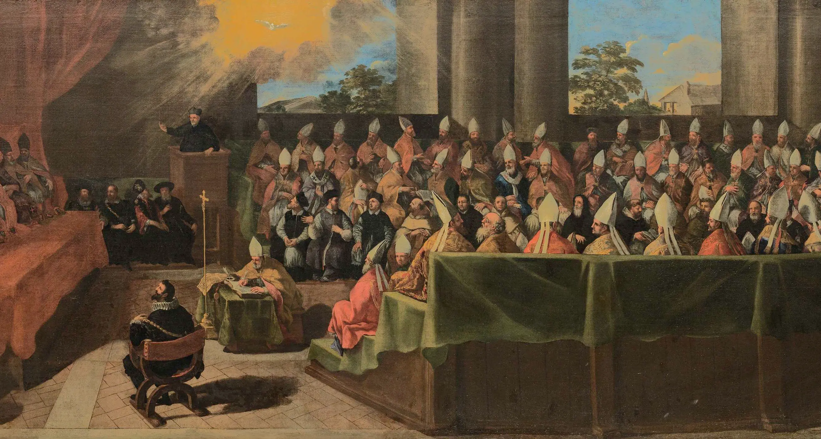 Ritrovato un quadro sul Concilio di Trento