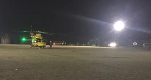 Livo: cacciatore precipita nel dirupo, salvato con l'elicottero