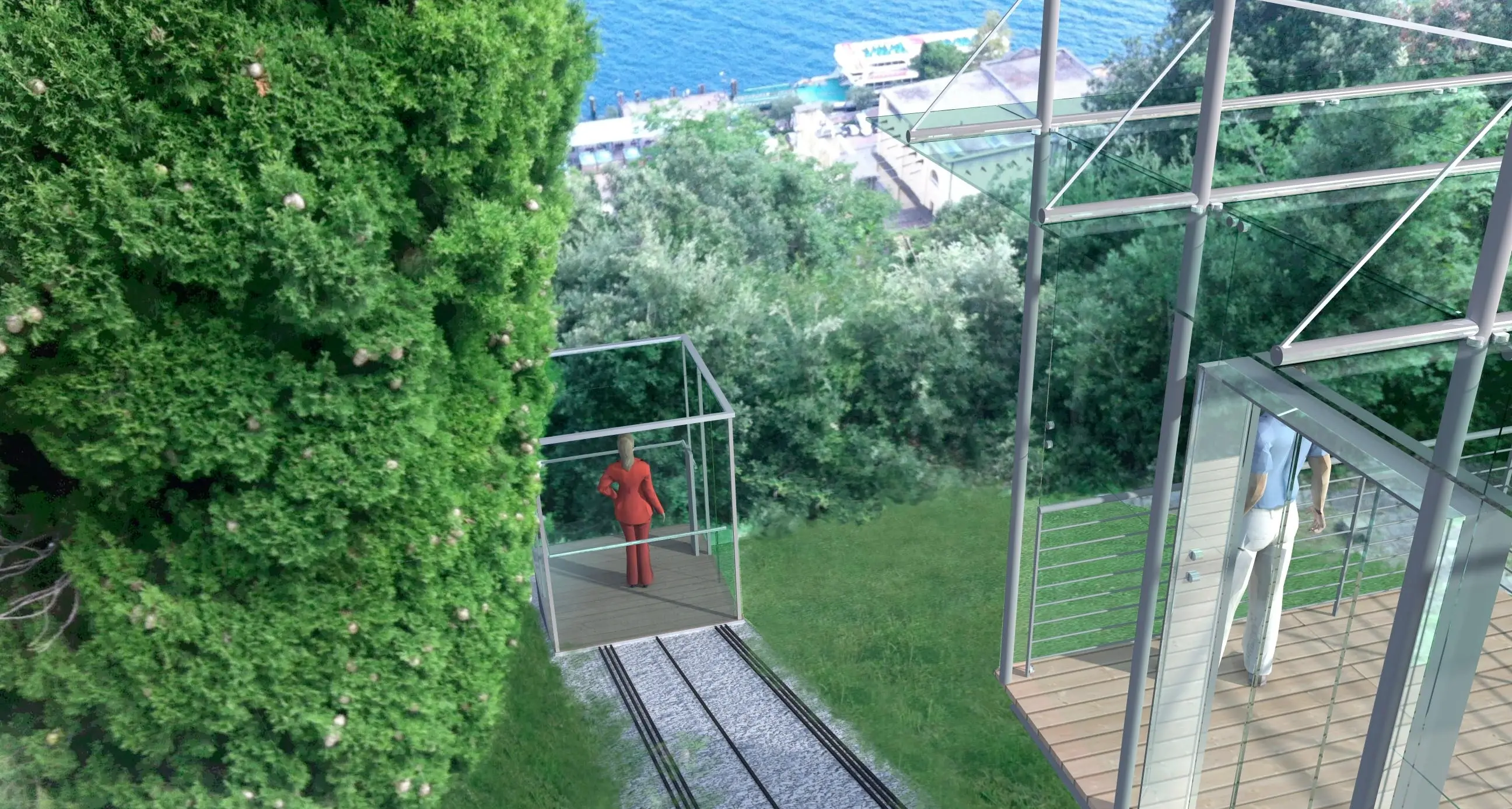 Riva, via libera al bando per l'ascensore al Bastione