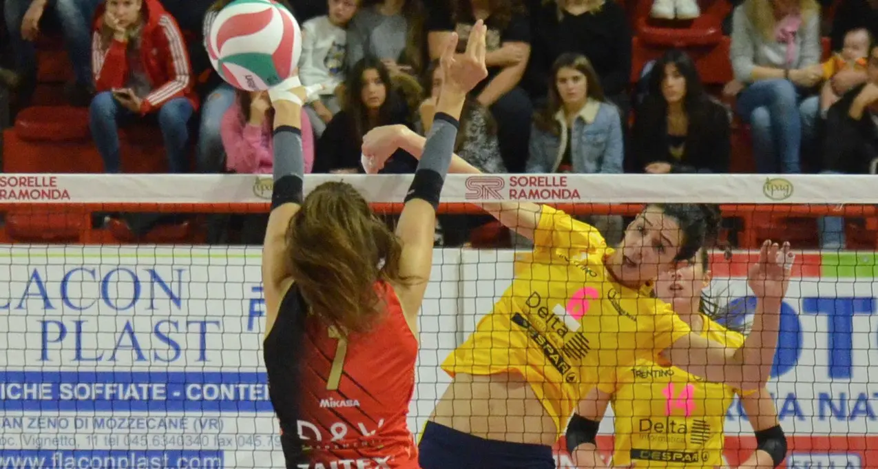 Volley A2, la Delta espugna Montecchio e si issa al terzo posto in classifica