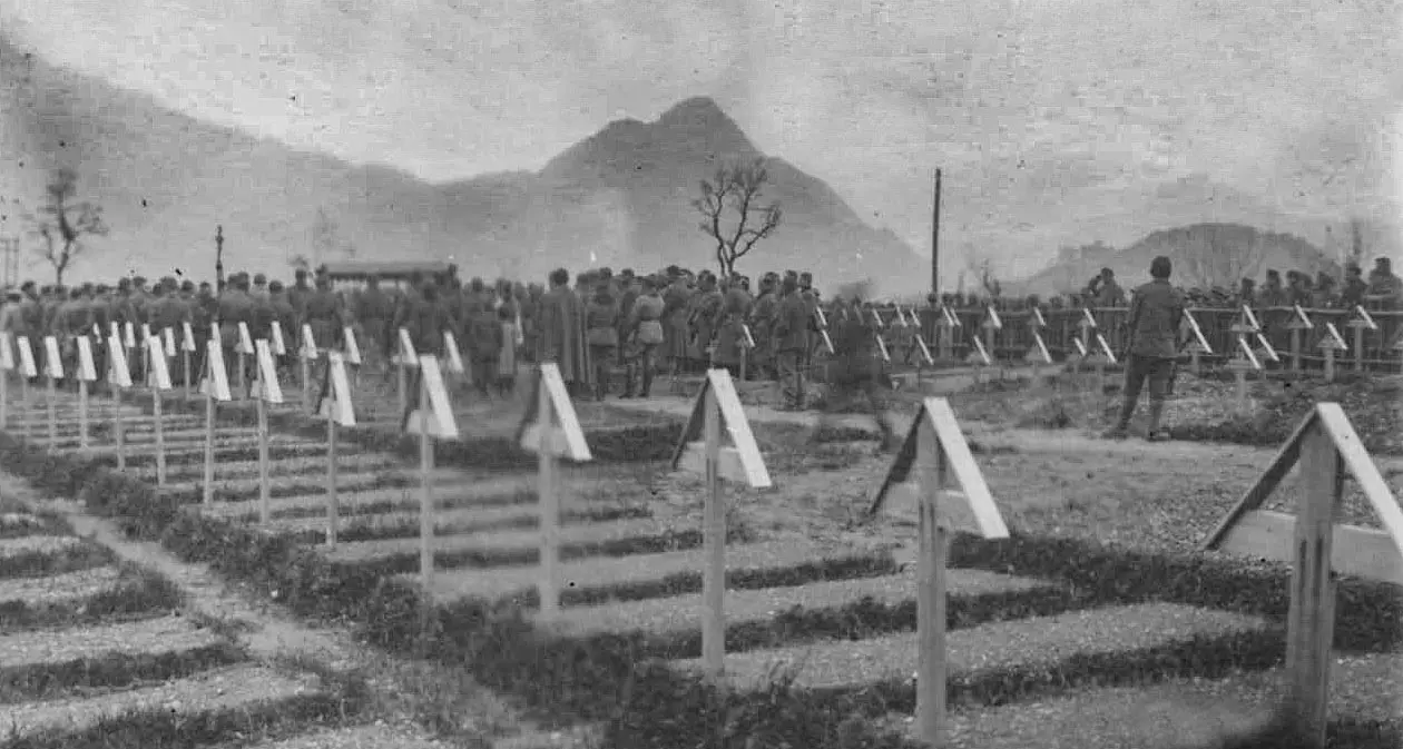 Del cimitero militare di Pergine solo ricordi sbiaditi dal tempo
