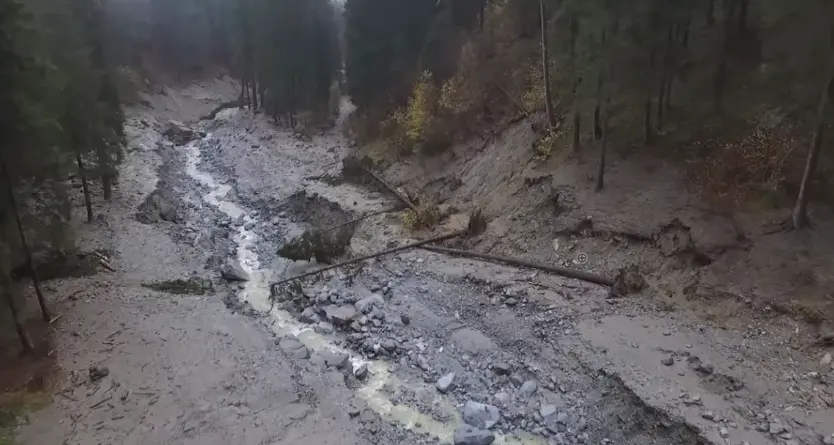 Dimaro: le briglie del Rio Rotian non esistono più