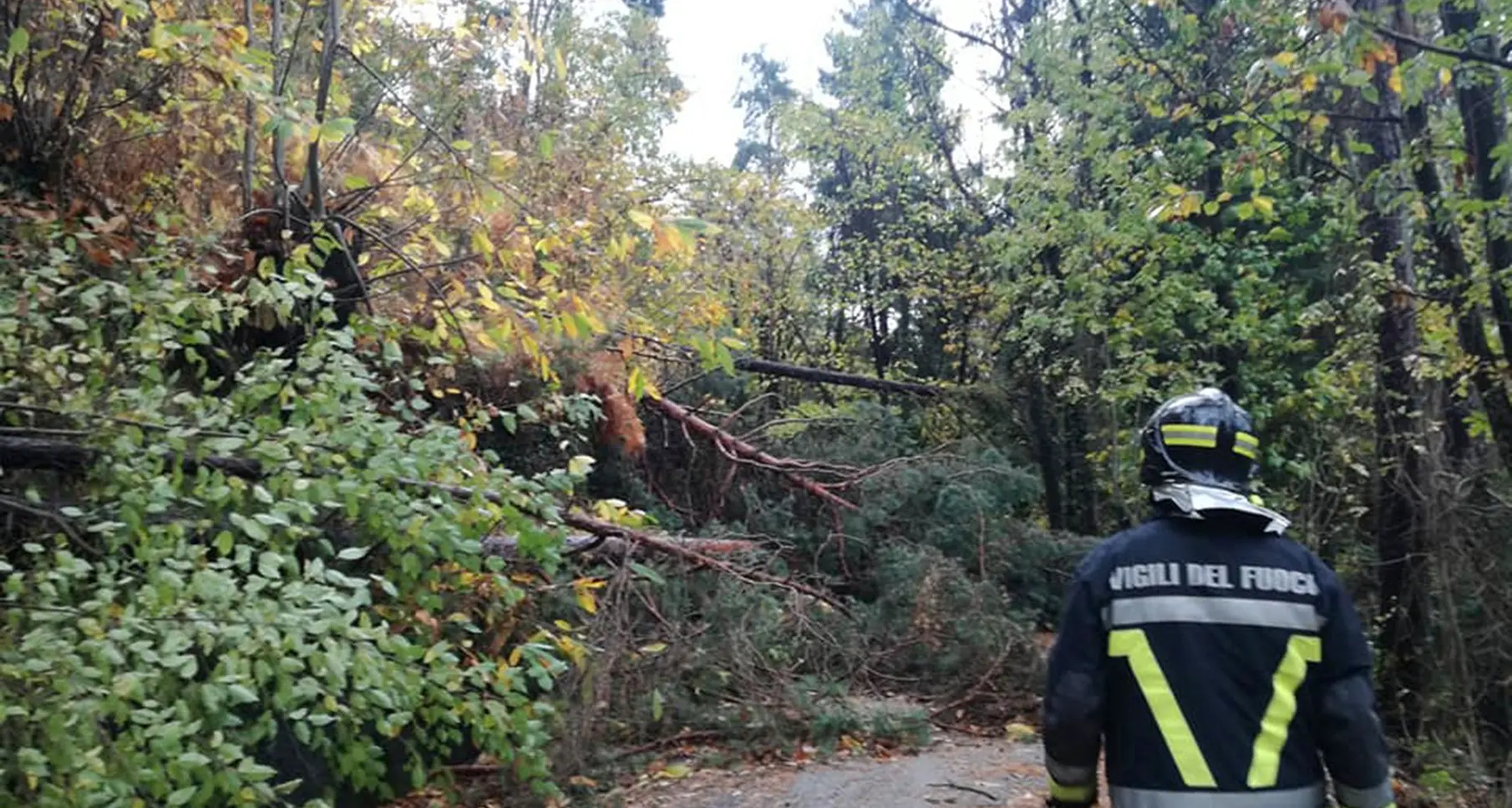 Ieri sera è tornata transitabile la strada che porta a Vetriolo