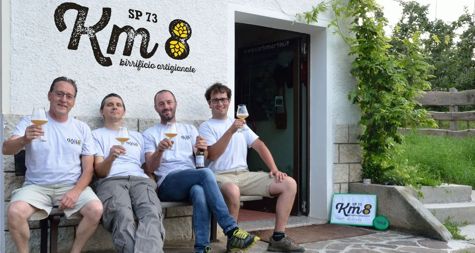 Quando la birra incontra il rock \"km8\" ispirato alla musica anni '70/'80