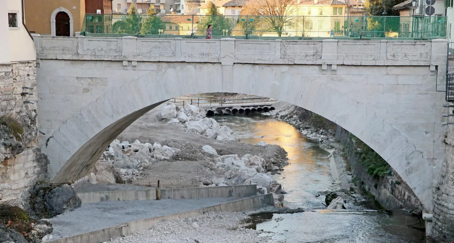 Gli esperti dei ponti al lavoro a Rovereto