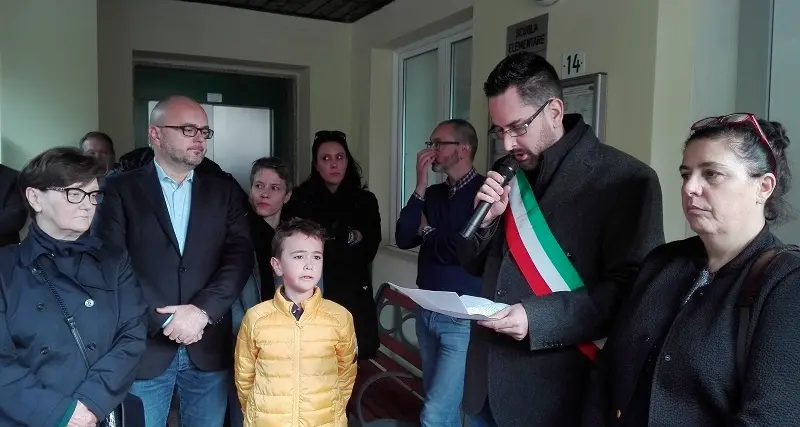 La scuola primaria di Ronchi Valsugana intitolata al maestro Italo Bonato