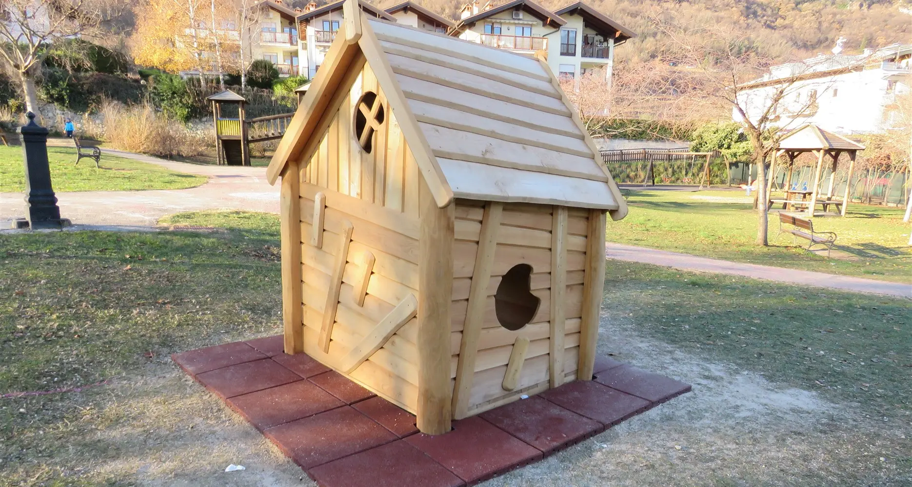 VIlla Lagarina, nuovi giochi nei parchi pubblici