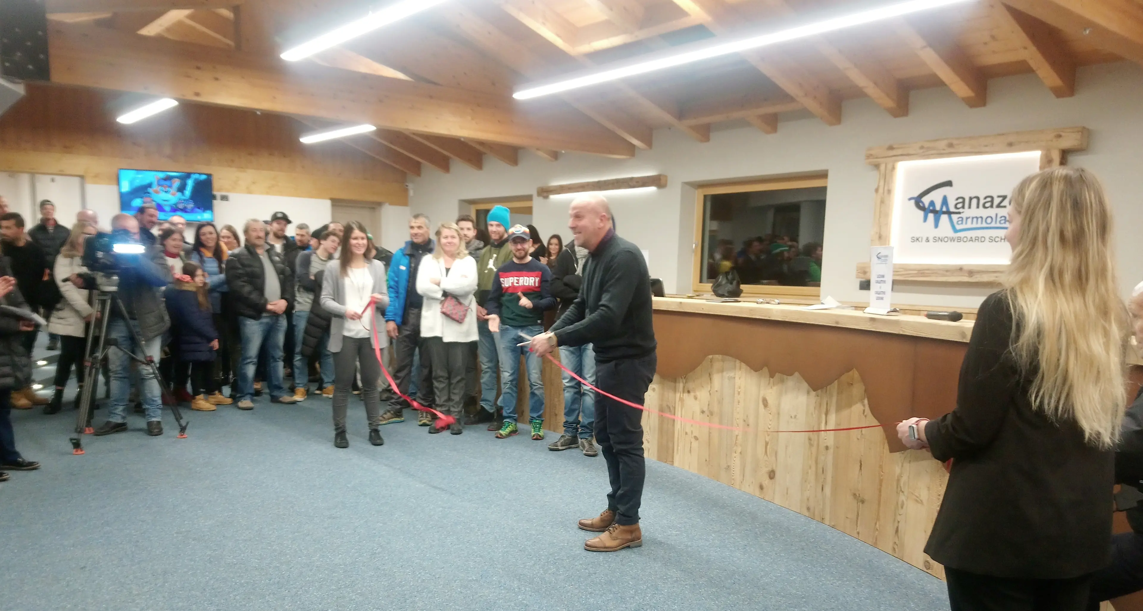 A Canazei inaugurata la nuova sede della Scuola di Sci Marmolada