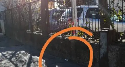 Lavis, siringa all'entrata della scuola
