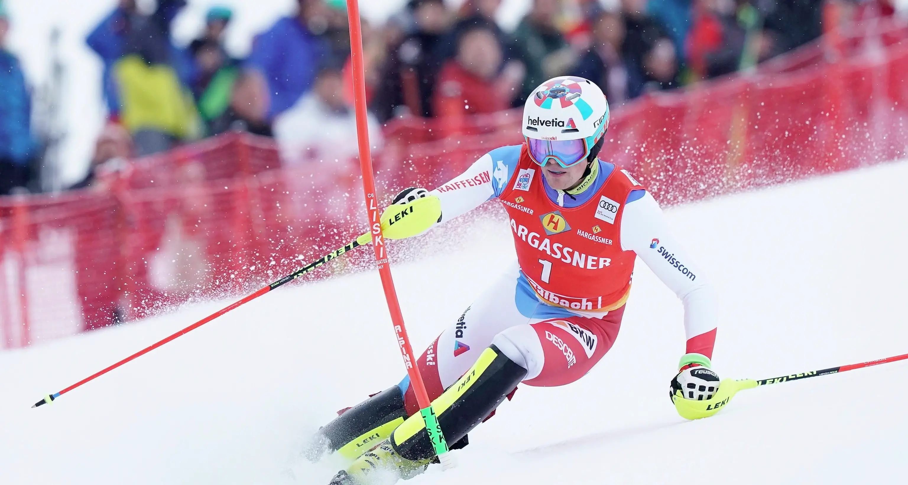 3Tre, fuori Hirscher e Kristoffersen Vince lo svizzero Yule, quinto Razzoli