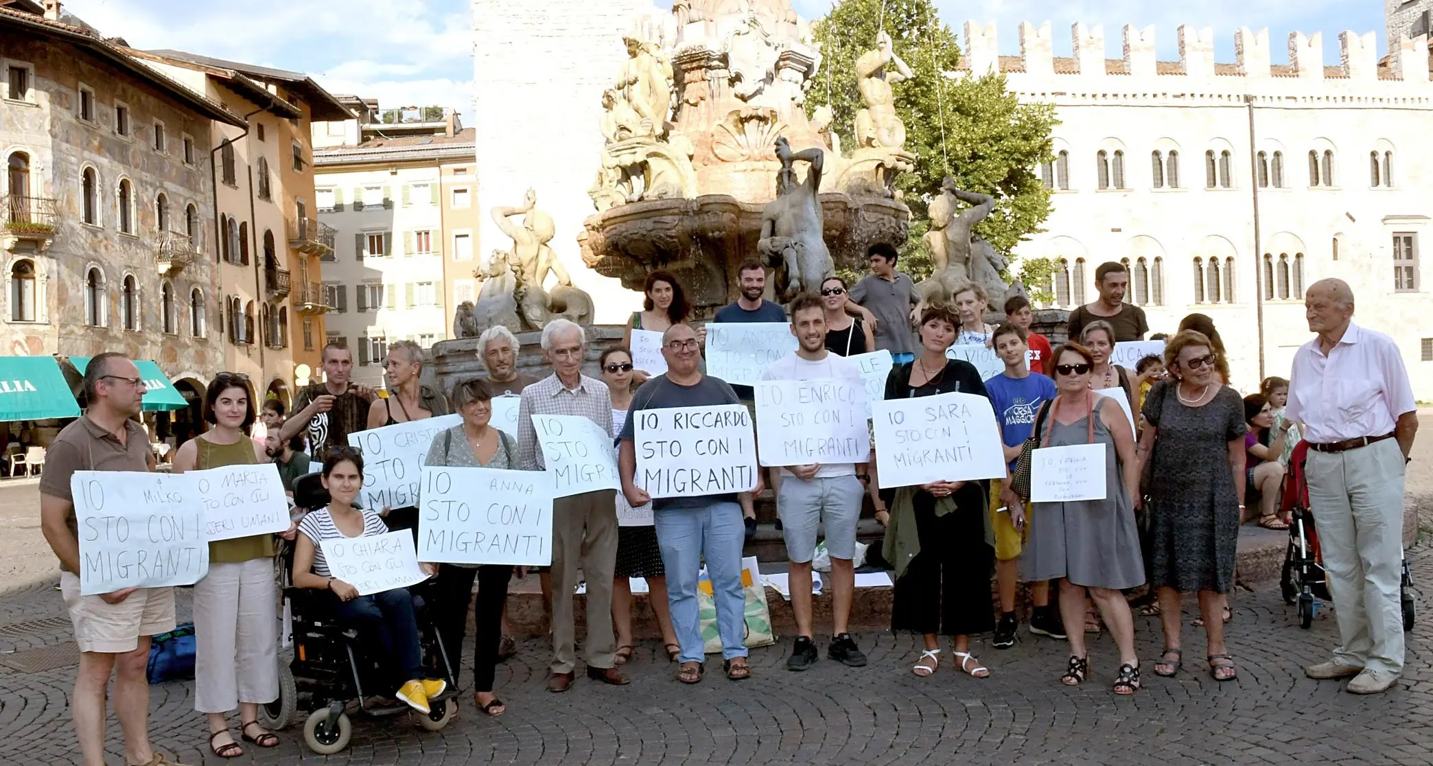 In piazza per la tolleranza e per dire no al razzismo
