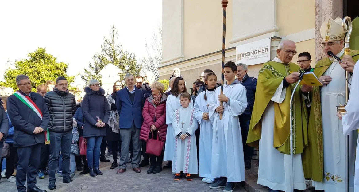 Festa del ringraziamento, con Tisi e Fugatti