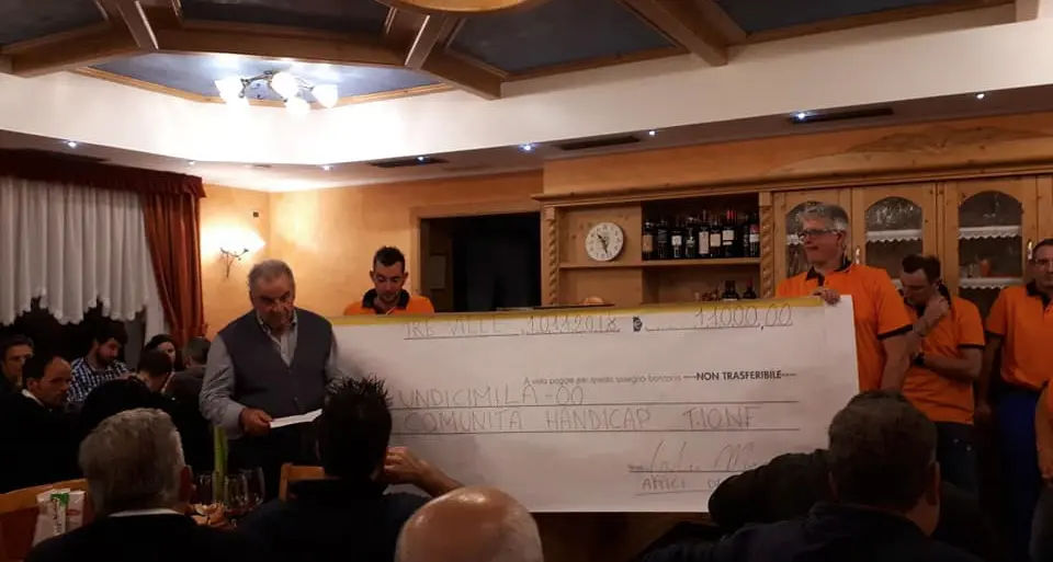 Gli \"Amici del Paolin\" campioni di solidarietà