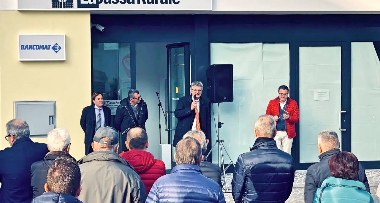 Cassa Rurale Giudicarie, Valsabbia, Paganella inaugurato il rinnovato sportello di Molveno
