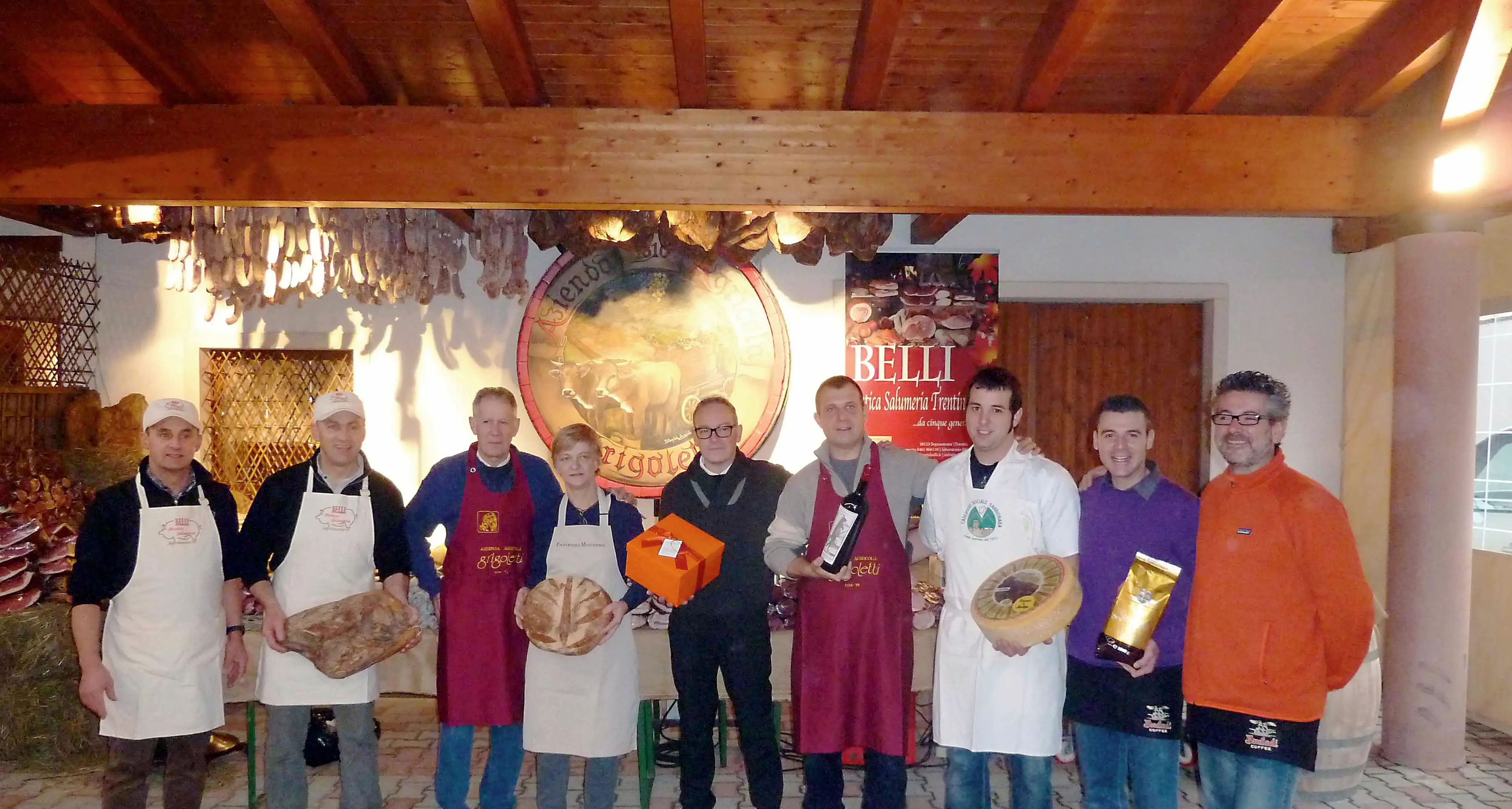 Matrimonio dei sapori in cantina Grigoletti