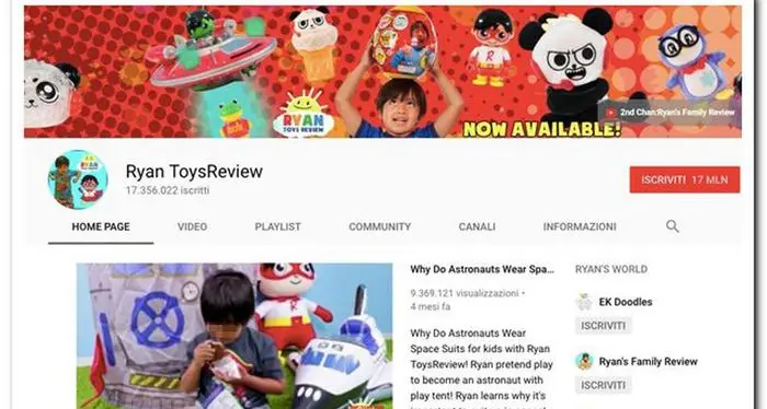 La star più pagata di YouTube ha 7 anni e recensisce giochi