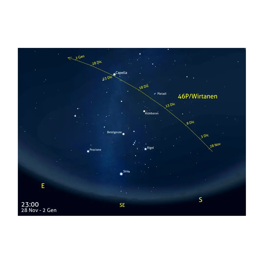 Arriva la cometa di Natale