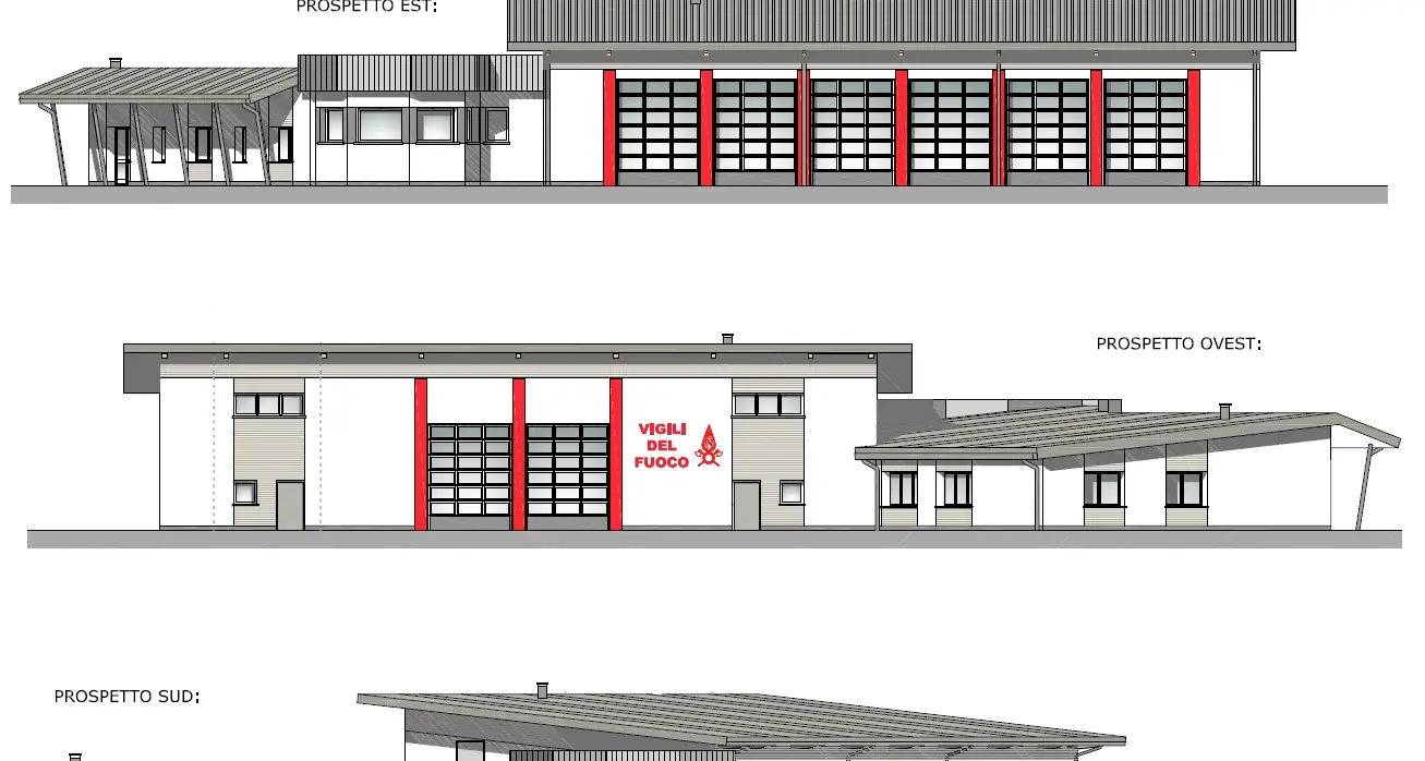 Approvato il progetto esecutivo della caserma pompieri di Condino