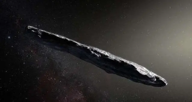Nave spaziale aliena o asteroide eccezionale