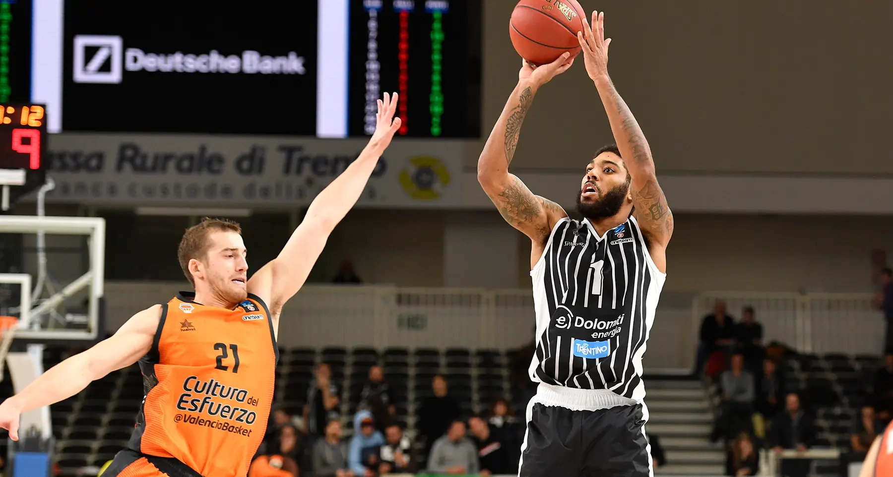 Aquila ko in EuroCup Buon allenamento con Valencia