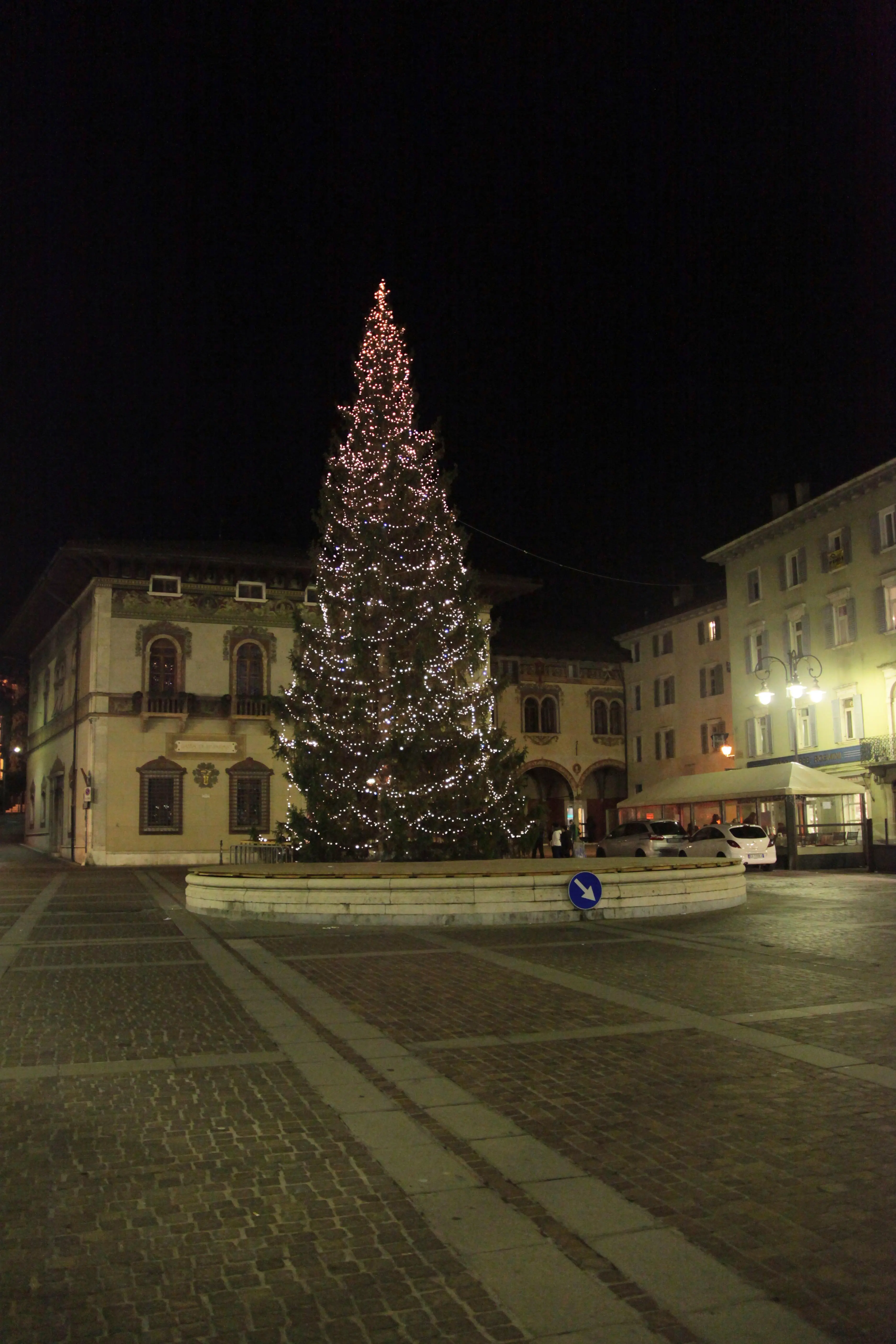 Caduto per il maltempo, rivivrà in piazza
