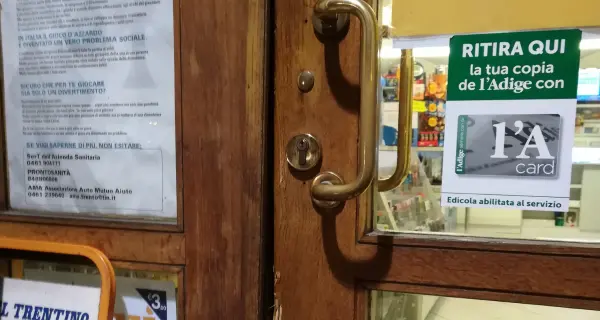 Tentano colpo al'edicola Ma la porta ha tenuto