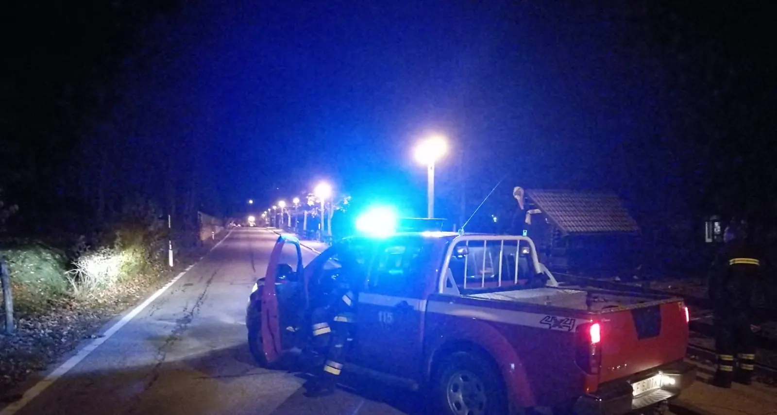 Folgaria: uomo armato si barrica con il figlio
