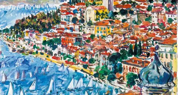 Il fascino dei colori, Gjergj Kola in mostra a Riva
