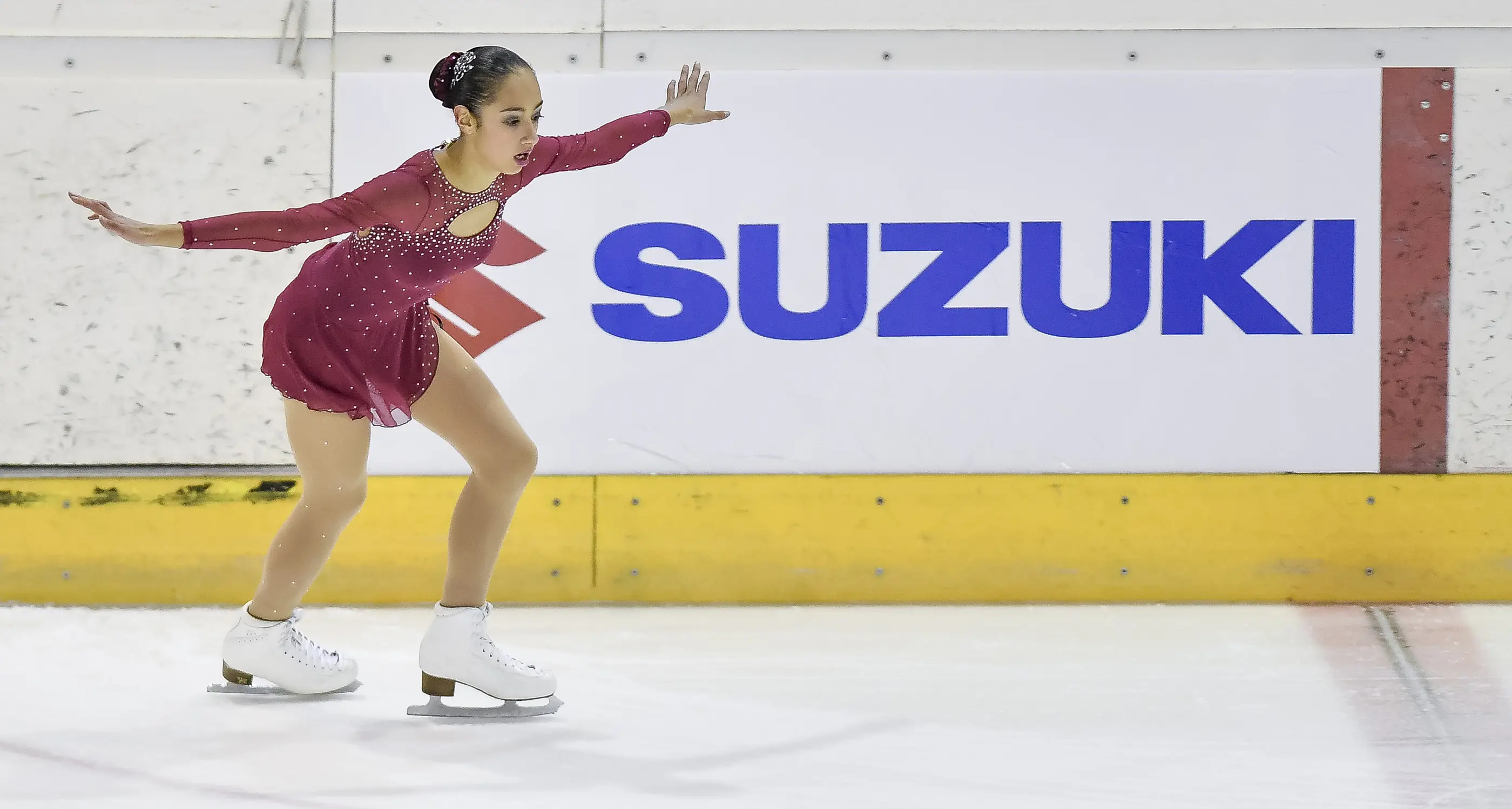 Via ai campionati italiani di pattinaggio artistico il Palaghiacchio di Trento applaude i funamboli