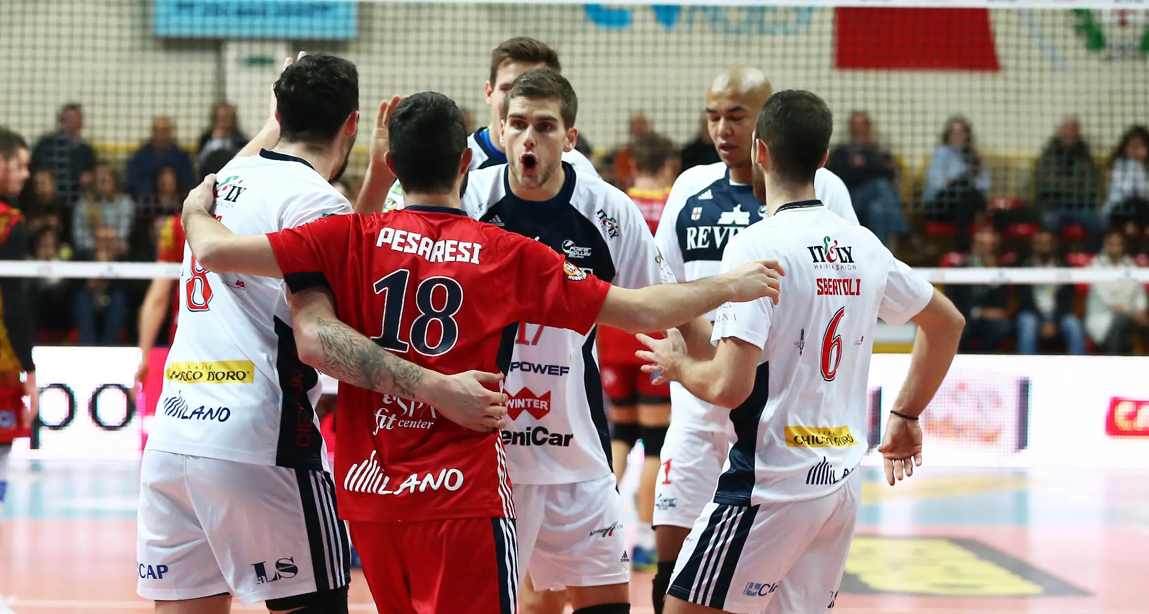 Volley, Clevenot trascina e Milano batte Vibo 3-0