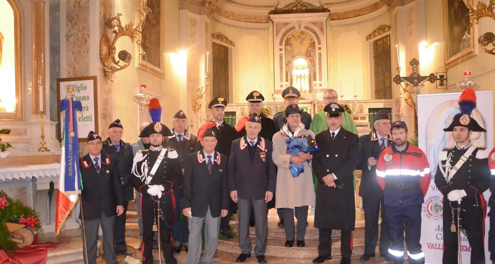 Maria De Matteis è la nuova madrina della Sezione Carabinieri Valle di Cembra