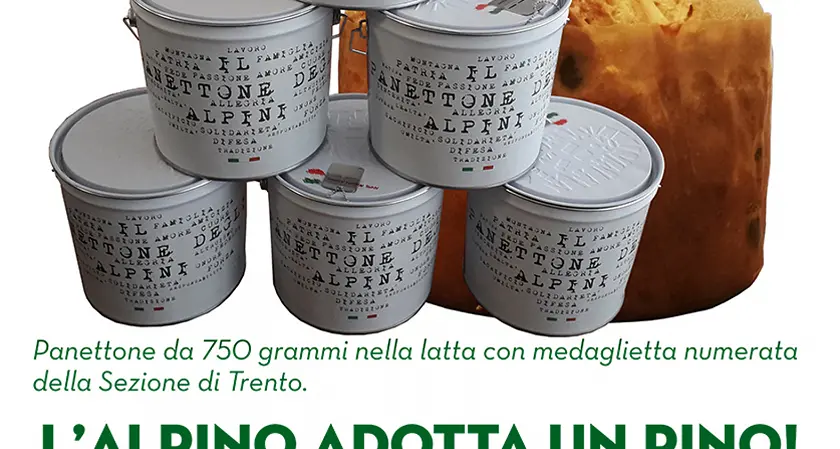 Il panettone «solidale» degli Alpini va a ruba