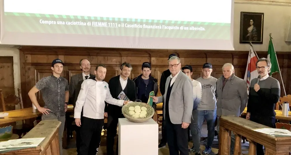 Un nuovo alberello da piantare per ogni caciottina della Magnifica