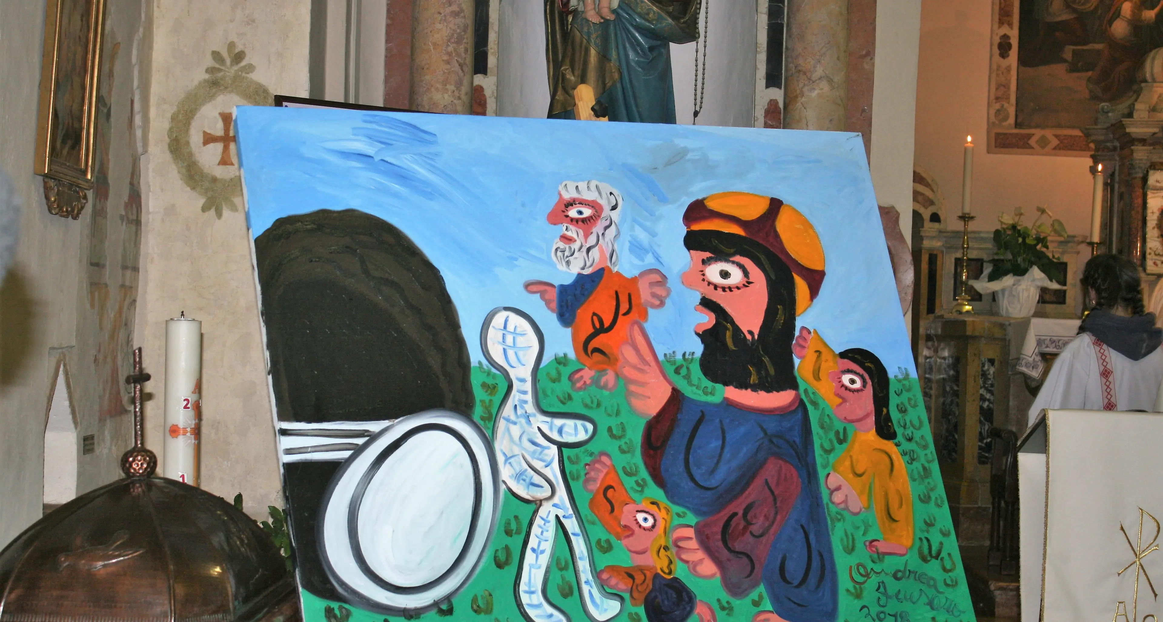 Il dono dell'artista naif