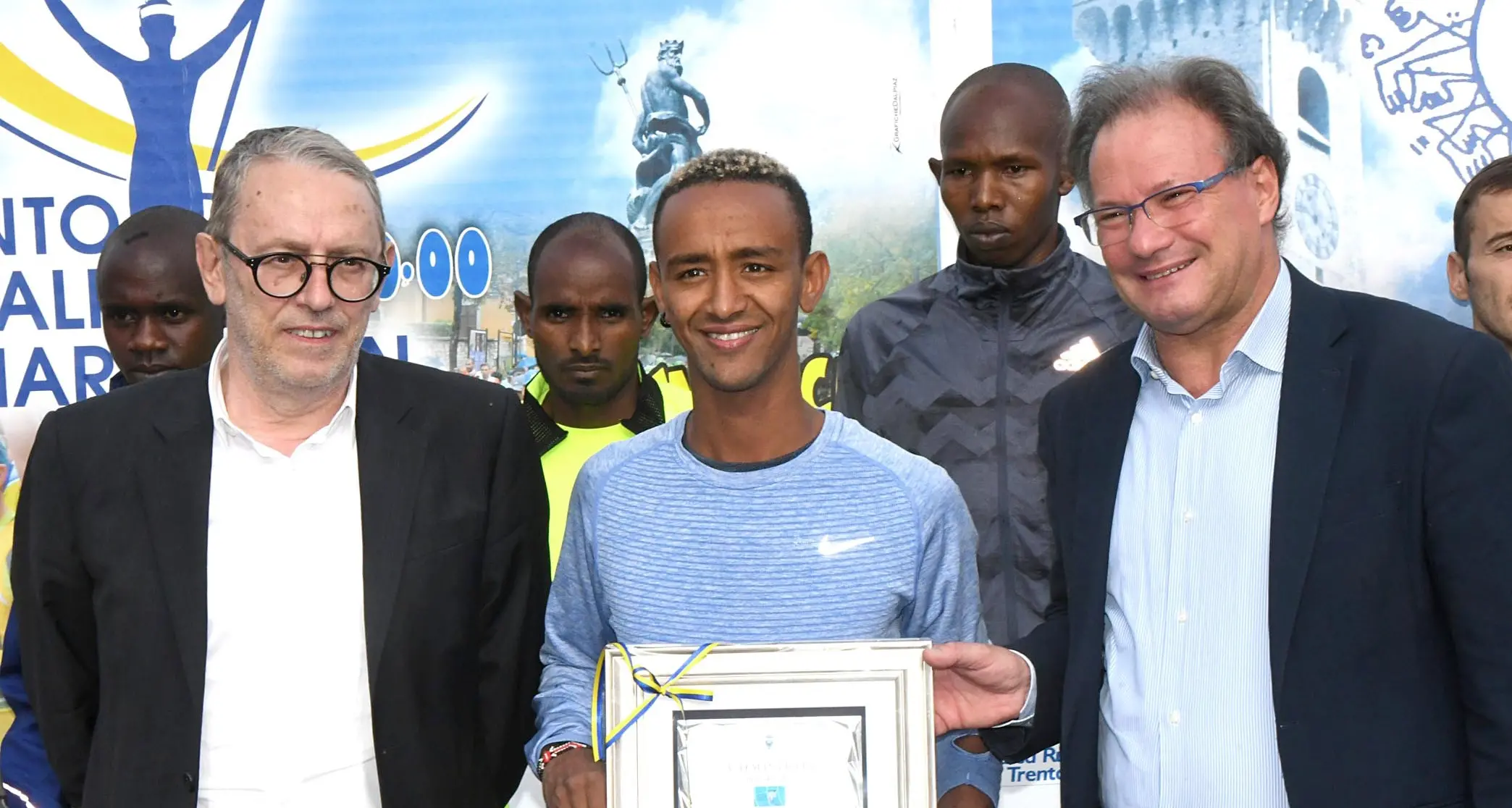 Premiato Yeman Crippa Oggi corre il Giro al Sas