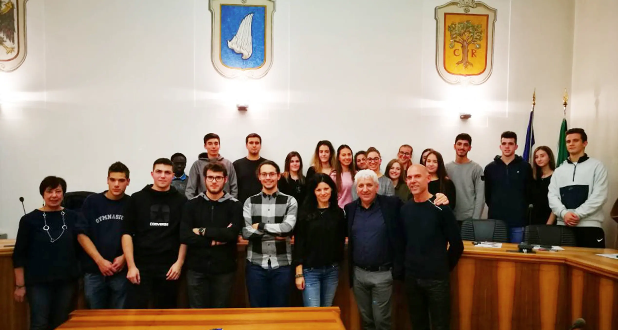 Ala accoglie in municipio i diciottenni