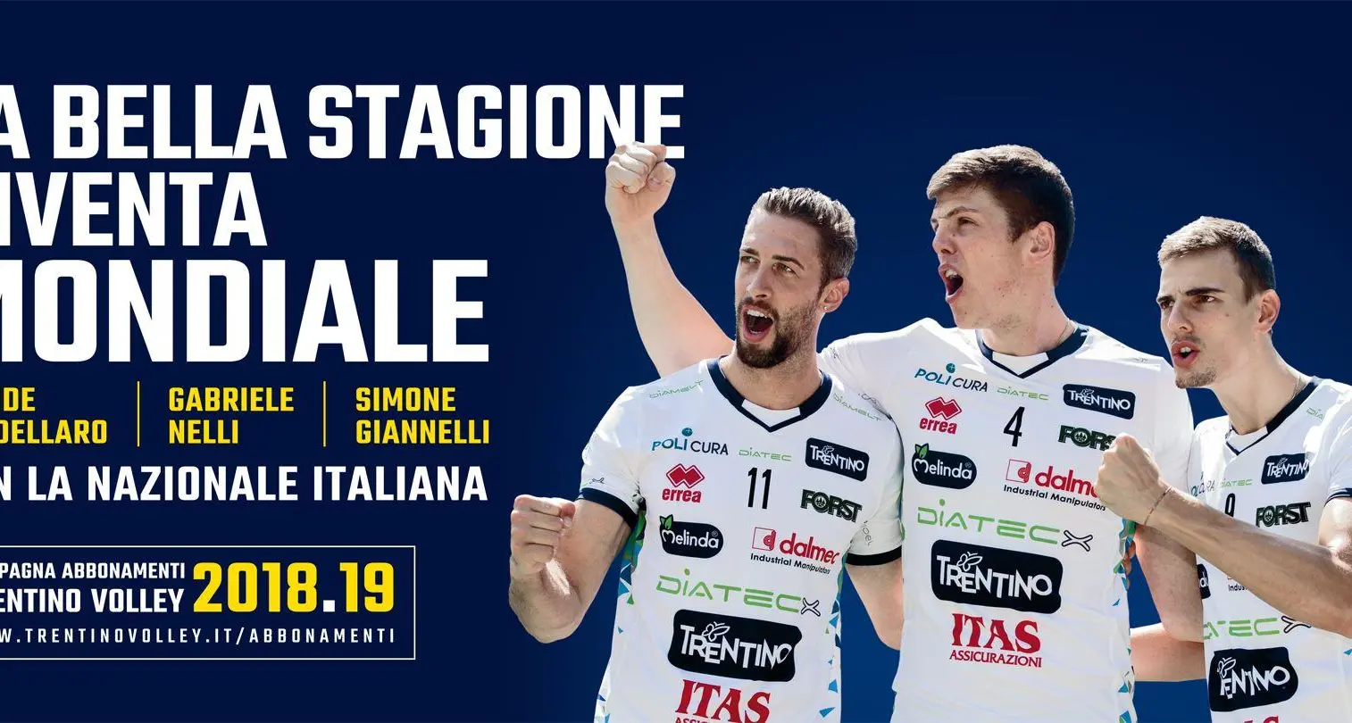 Volley, anche Tramontin tra gli sponsor Diatec