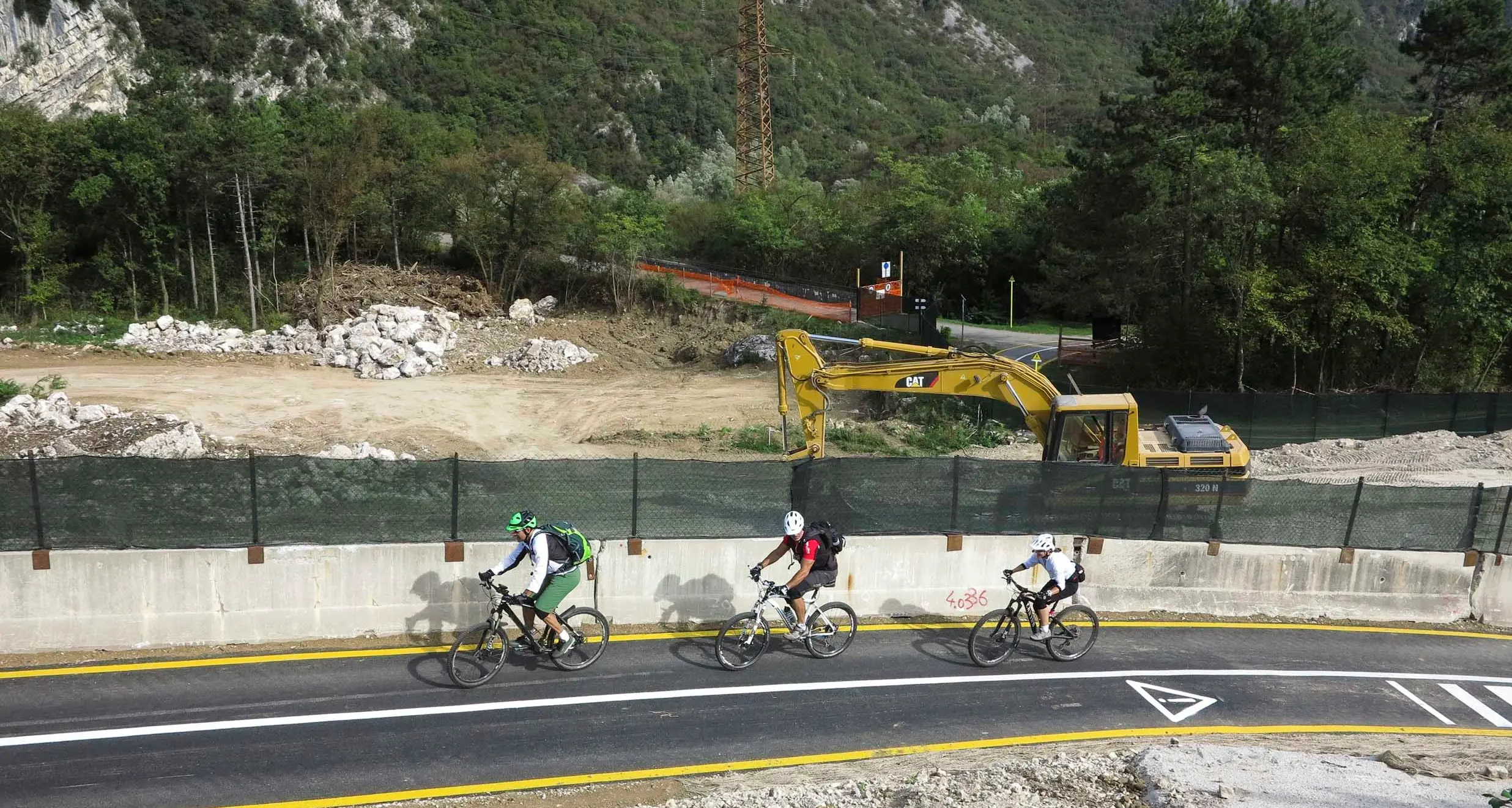 \"Loppio Busa\", spostata la pista ciclabile a Nago