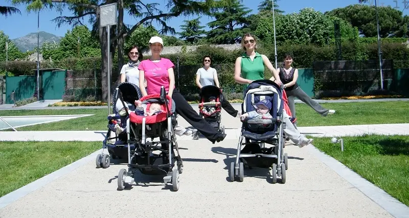 Le mamme entusiaste di Passeggym
