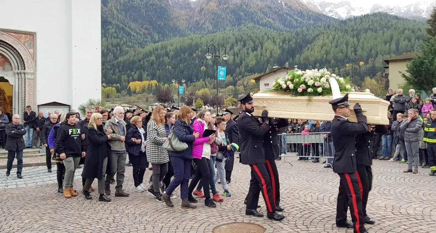 Dimaro, il dolore della comunità per Michela