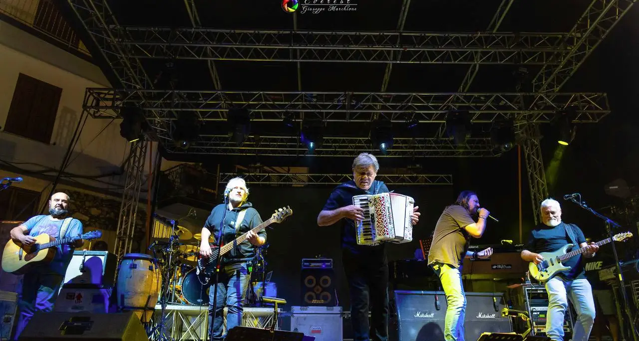 Stasera tornano i Nomadi Concerto alle Lochere di Caldonazzo
