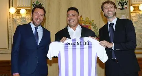 Ronaldo proprietario del Valladolid Fenomeno azionista maggioranza