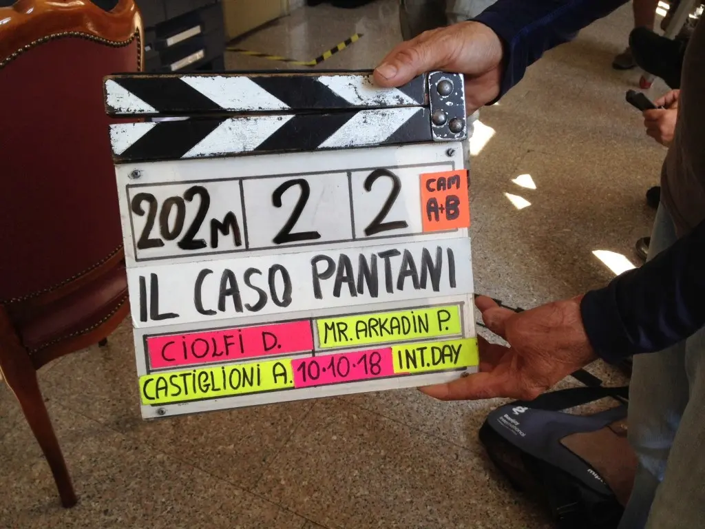 A Palazzo di giustizia si gira film su Pantani