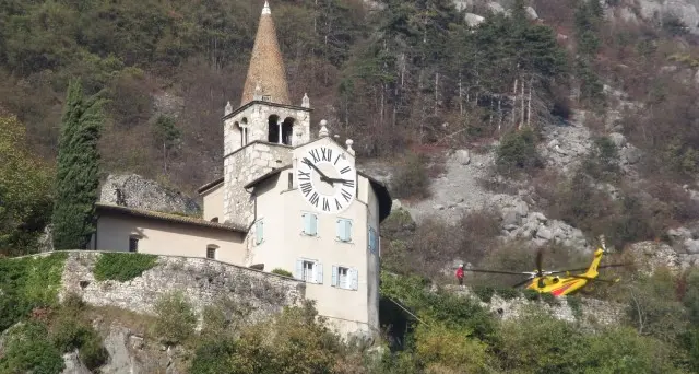 Infortunio sulla via ferrata Ferita una turista tedesca