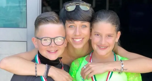 Timothy e Nicole a ritmo di bronzo Piccoli campioni nella danza sportiva