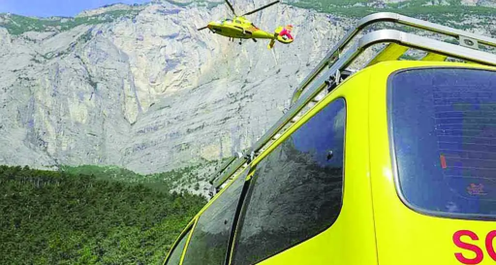 Brento, altro base jumper ferito Grave un americano di 32 anni